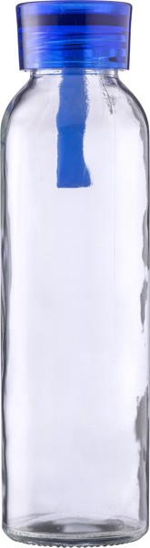 Sklenená fľaša na pitie (500 ml) Anouk - Svetlá modrá