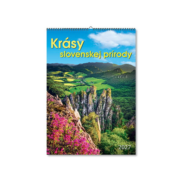Nástenný kalendár Krásy slovenskej prírody 2027