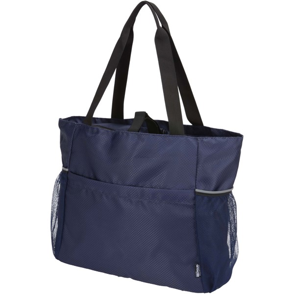 Sac shopping Varyon yoga de 18 L en matériaux recyclés certifiés GRS - Marine