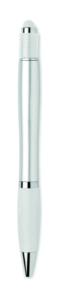 Spinner stylus pen recycled ABS, 146 mm - White