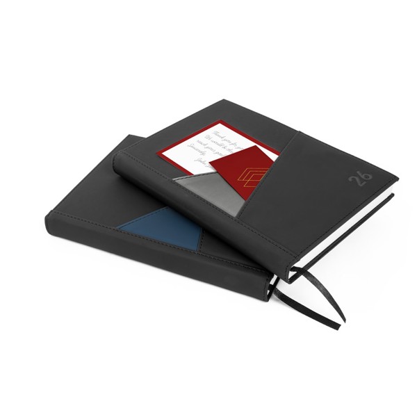 IBSEN A5. Agenda A5 em PU - Cinzento