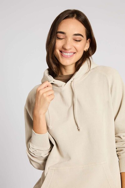 Vintage Raglan Hoodie - Vintage Black / L