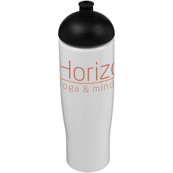 H2O Active® Tempo 700 ml dome lid sport bottle - White / Solid Black