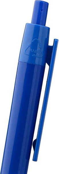 Esferográfica em ABS reciclado Gerald - White