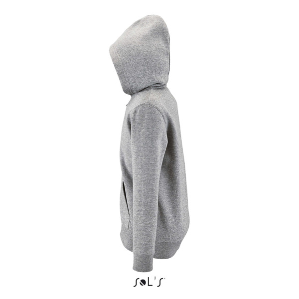 KIVI LASTE HOODIE 260 g/m² - Hall melanž / 2XL