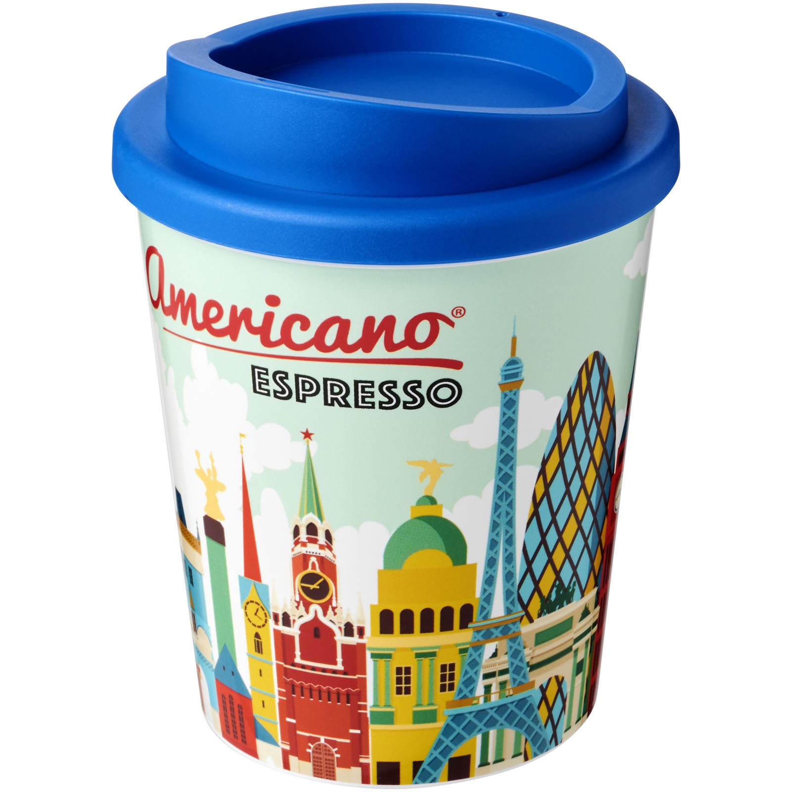 Brite-Americano® Espresso 250 ml insulated tumbler - Mid Blue