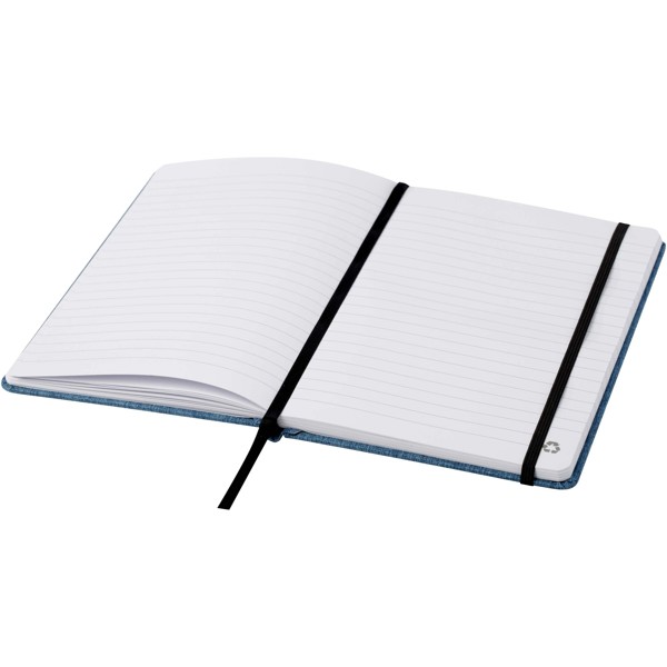 Orin A5 Notizbuch aus RPET - hale blau