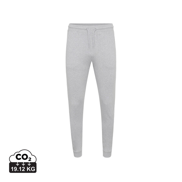 Iqoniq Cooper recycled cotton jogger - Heather Grey / M