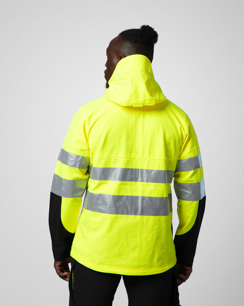 6419 Shell Jacket HV Yellow/Black L