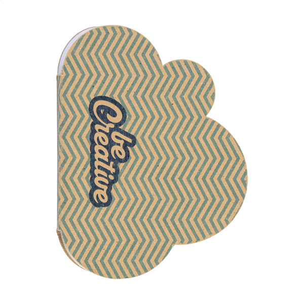 Custom Sticky Notepad CreaStick Cloud Eco