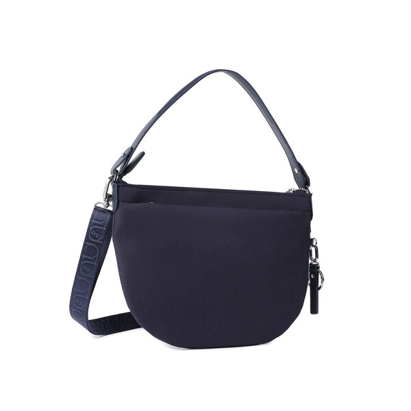 BONBON L | Crossbody semilună L + RFID - Hedgren - Peacot Blue