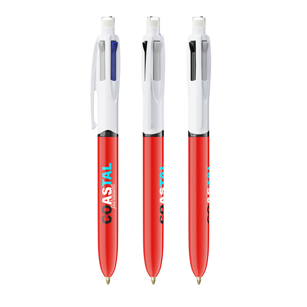 BIC® 4 Colours® 3+1 Inspire - Rouge