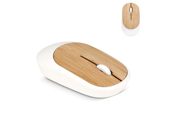 Travel Mouse R-ABS &amp; bamboo