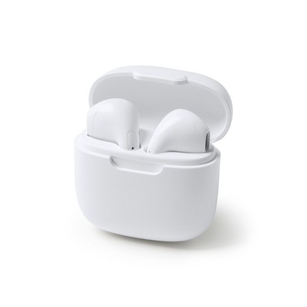 Auriculares inalámbricos Bluetooth personalizados con estuche de carga