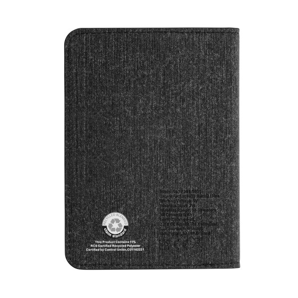 Trackmate RCS rpolyester passport holder worldwide locating