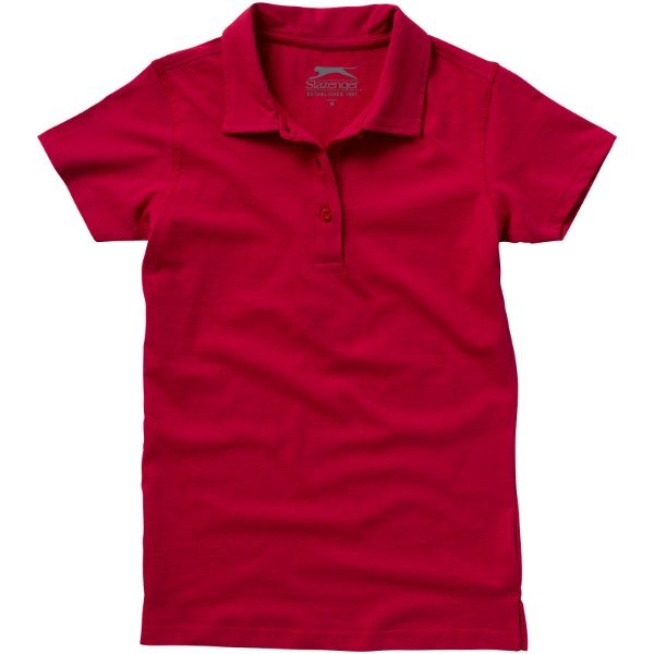Let short sleeve women's jersey polo - Red / XL