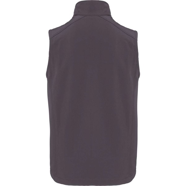 2-Layer Softshell Bodywarmer - Titanium / 3XL