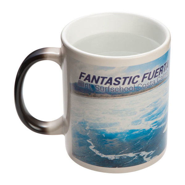 Colour-changing Sublimation Mug Sirmione 300 ml - Black