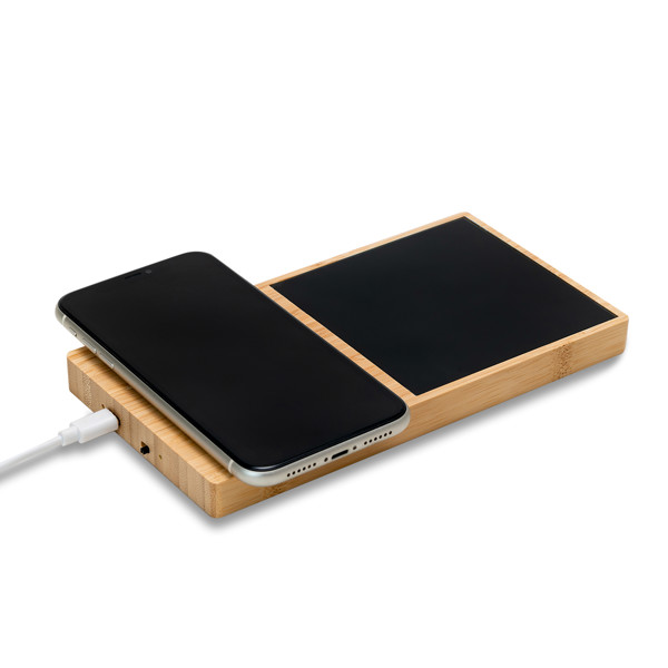 Valais wireless charger with a cup warmer
