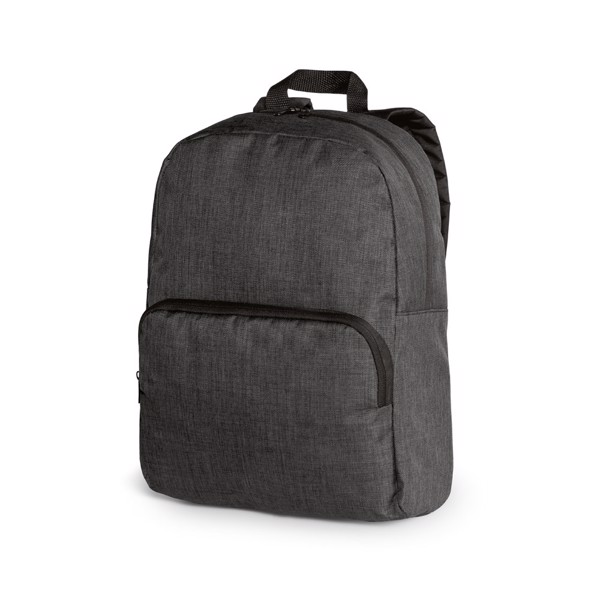 KIEV. 14" Laptop backpack in 600D - Dark Grey