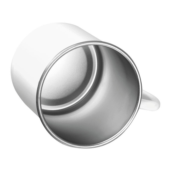 Steel Cup Trezzo 350 ml - White