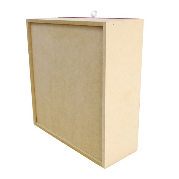 Wooden Box For 3 Customizable Wine Bottles