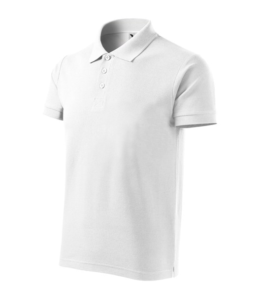 Polo Shirt Men’s Malfini Cotton Heavy - White / 3XL