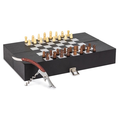 WINE SET + CHESS "SABOYA"