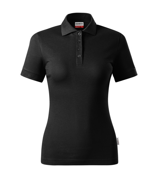 Polokošile Dámská Rimeck® Resist Heavy Polo - Černá / 2XL