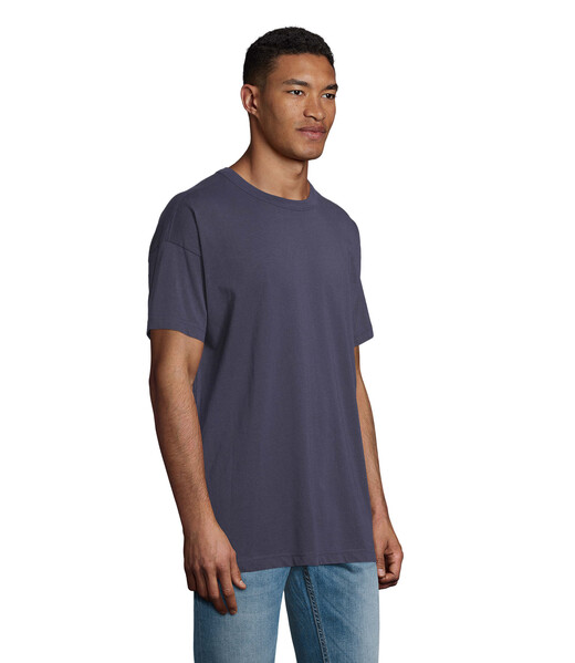 BOXY MEN T-SHIRT OVERSIZE - Francuska marynarka wojenna / XL