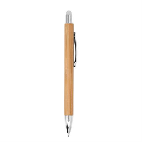 Pampa Bamboo Pen - White / BLUE INK