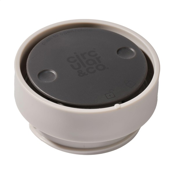 Circular&Co Recycled Coffee Cup 340 ml mug - Blanc / Noir