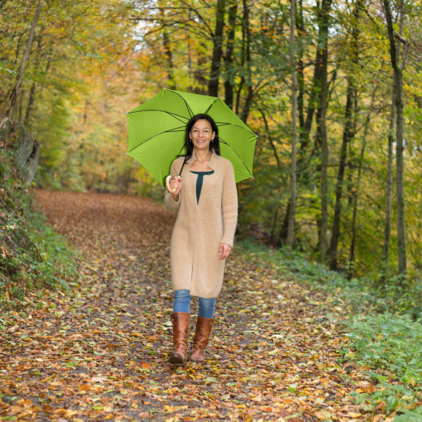 AC-Stockschirm ÖkoBrella - Limette Ws