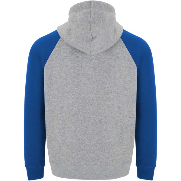 Sweat à capuche Badet bicolore pour enfant - Gris / Bleu royal / 3/4
