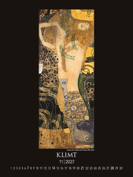 Nástenný Kalendár Gustav Klimt 2027