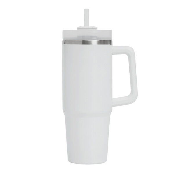 Vacuum Drinking Cup Drink Deluxe - White