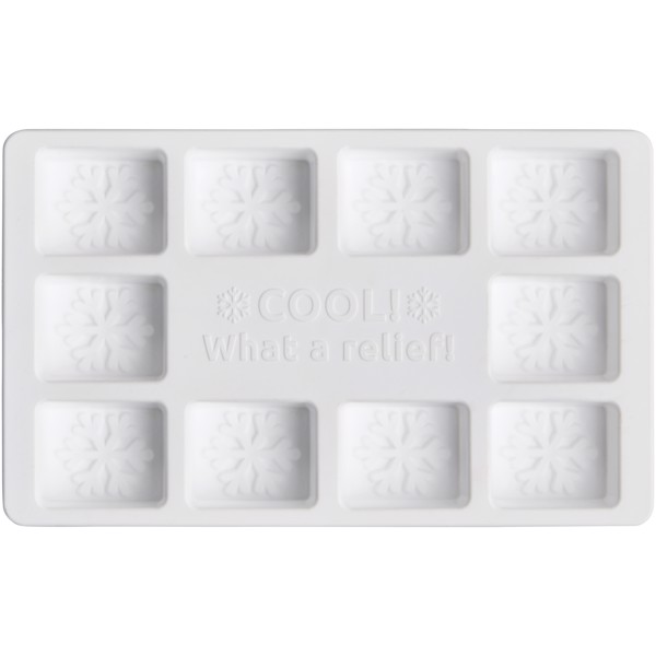 Vaschetta per il ghiaccio Chill personalizzabile - Bianco