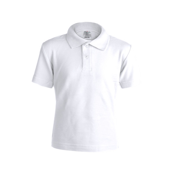 Polo Criança Branco "keya" YPS180 - Branco / M