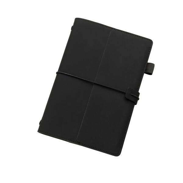 Taccuino 3in1 ricaricabile Daily Notes Binder in PU - Nero