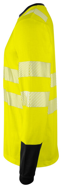 6014 L.S. T-shirt Yellow/black 3XL