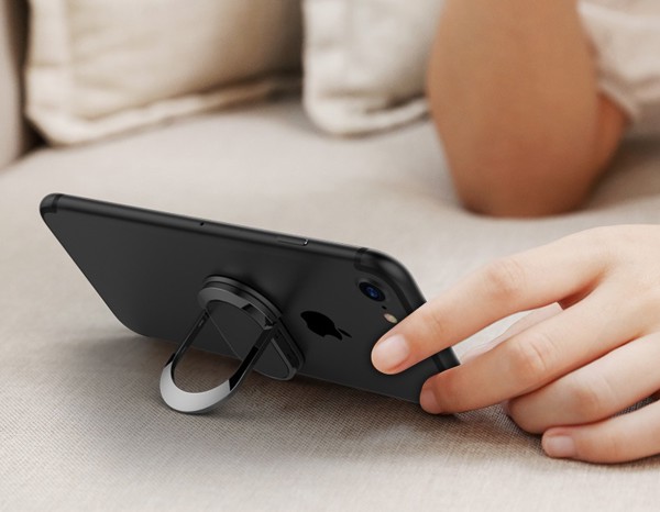 Sticky phone holder 2 - BLACK