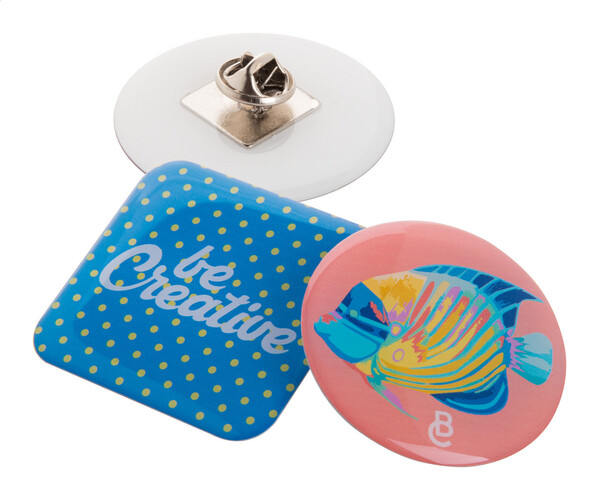 Badge époxy sur-mesure EpoBadge Maxi