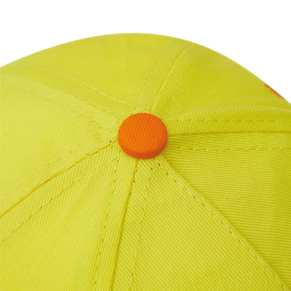 5-Panel-Cap Für Kinder Calimero - Gelb / Orange