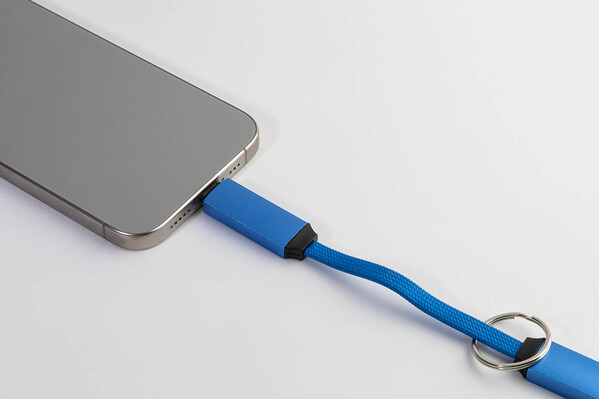 Keyring 60W Usb-C Cable Keycab - Blue