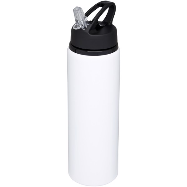 Garrafa desportiva de 800 ml "Fitz" - Branco