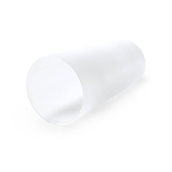 Reusable personalised polypropylene translucent cup 400 ml