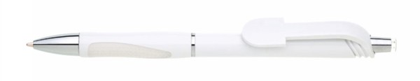 Erba Plastic Ballpoint Pen - White