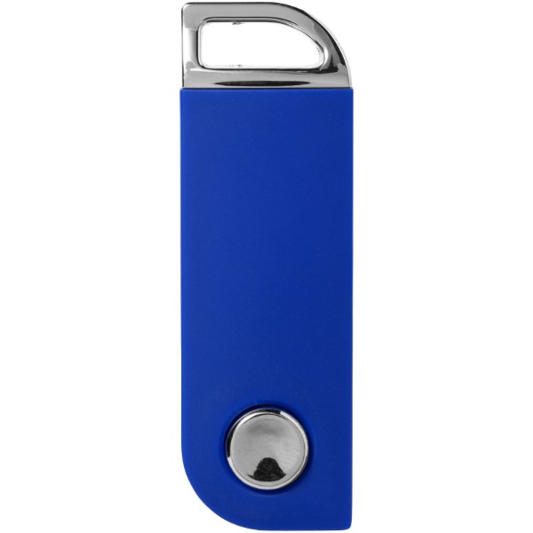 Clé USB pivotante rectangulaire - Bleu / 64GB