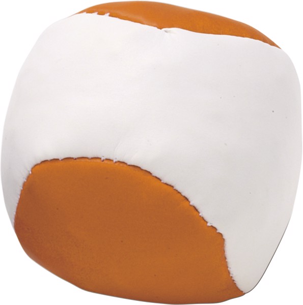 Imitation leather juggling ball - Orange