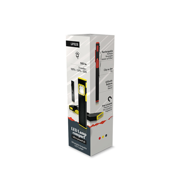 ULTRA-POWERFUL COMPACT LED LAMP - Jaune / Jaune